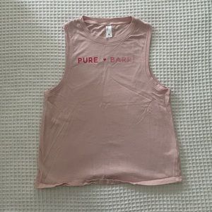 Pure Barre Valentines Crop Tank